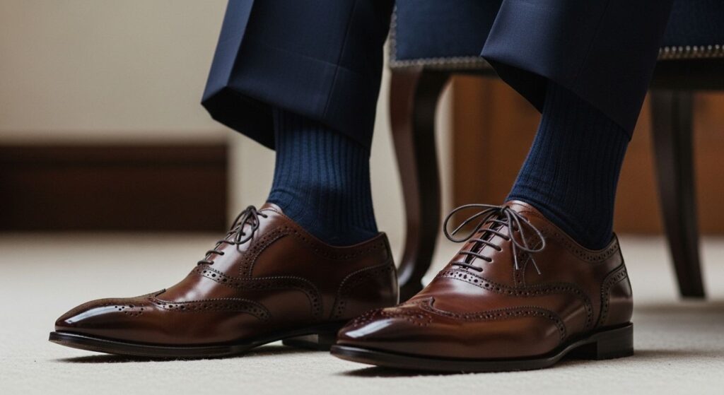 Skarpetki do garnituru – klasyczne, kolorowe, niewidoczne?