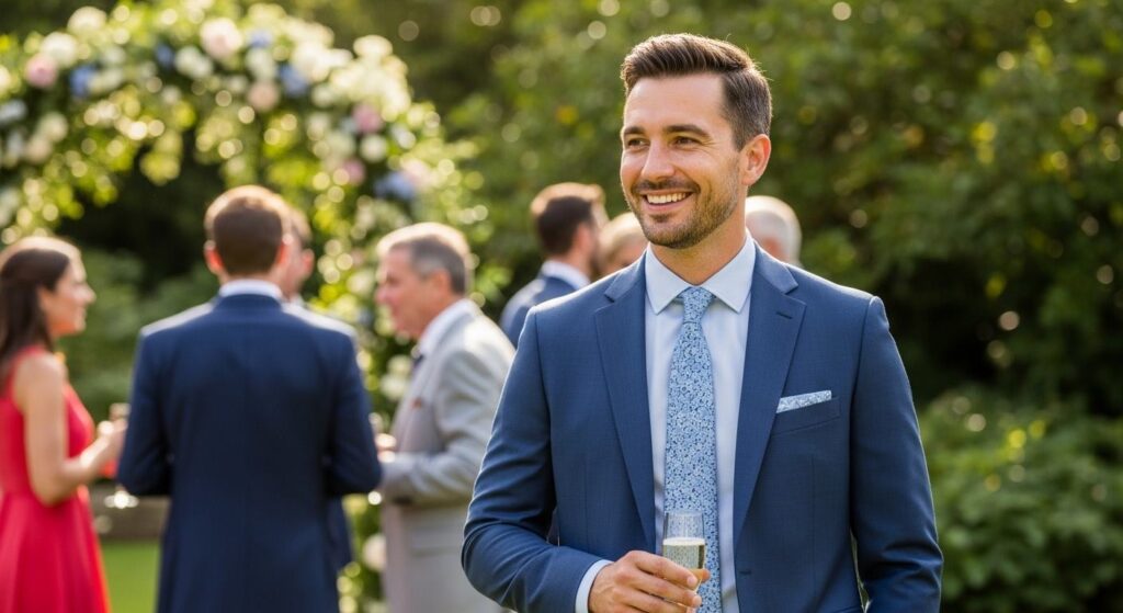 Jak ubrać się na wesele jako gość – garnitur, dodatki i buty