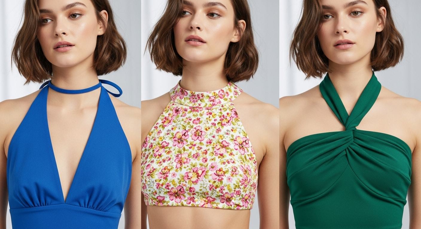 Dekolt halter – elegancki wybór nie tylko na lato