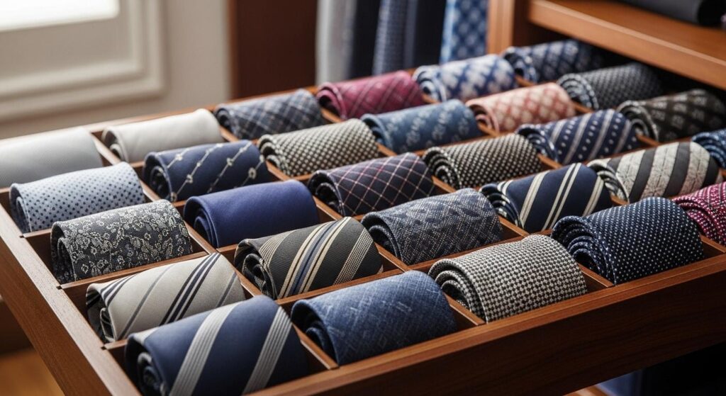 Jak przechowywać krawaty, żeby się nie niszczyły?