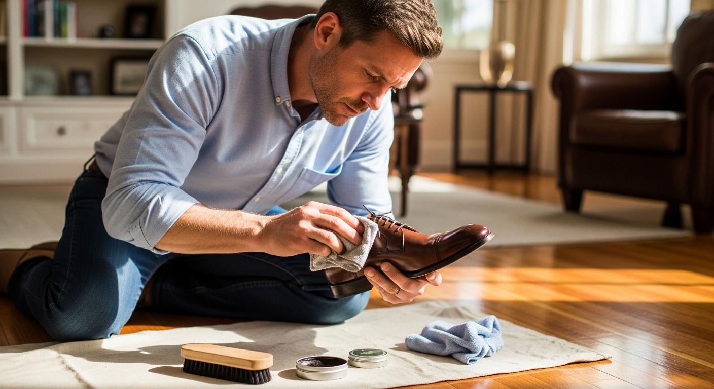 Jak dbać o skórzane buty? Przewodnik krok po kroku