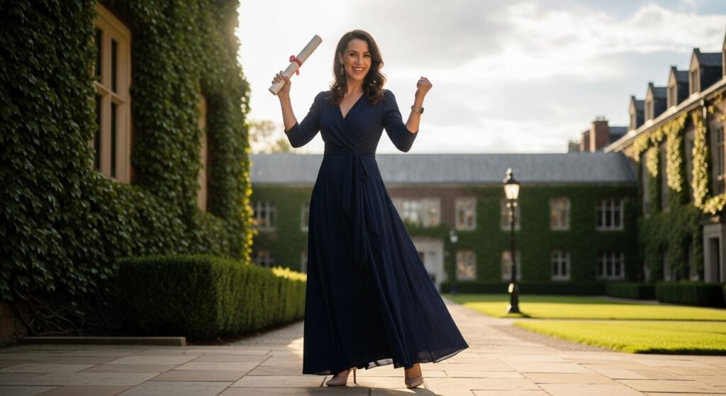 Sukienka na obronę pracy dyplomowej – elegancko, ale z charakterem