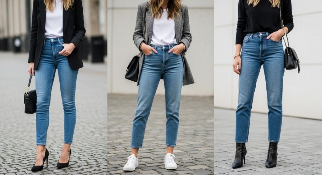 Jakie buty do jeansów – skinny, mom, straight?