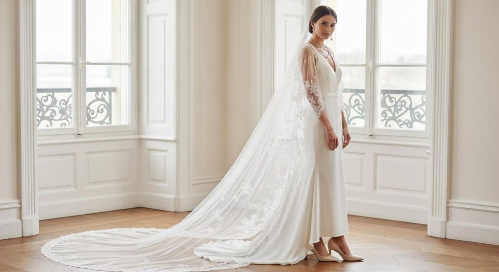 Dodatki do sukni ślubnej – welon, biżuteria, buty i okrycia