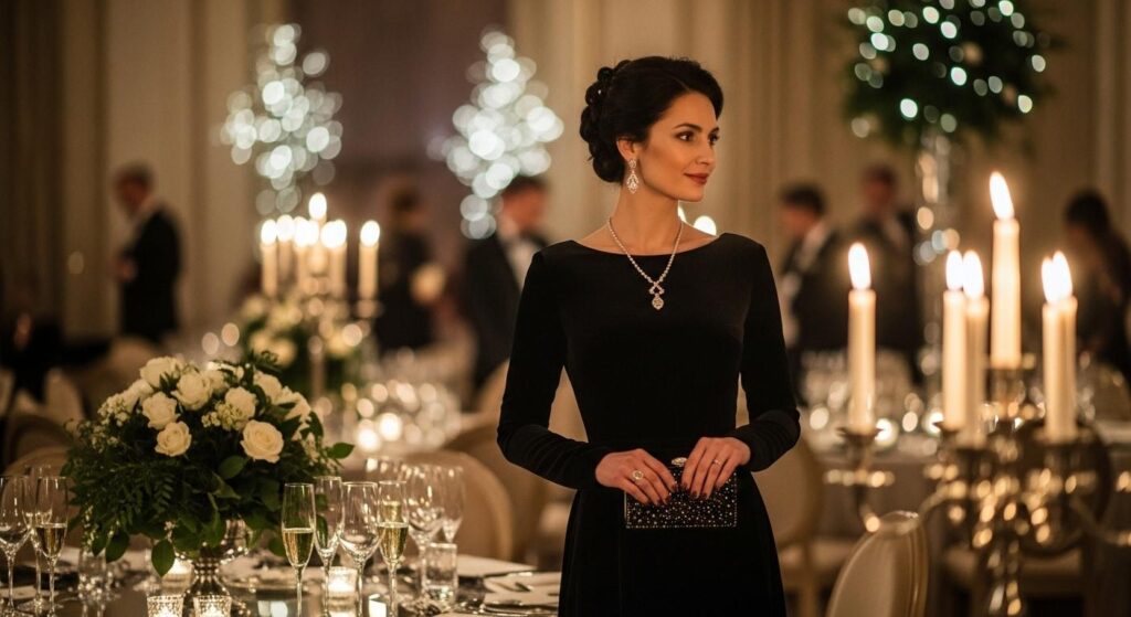 Elegancka sukienka na sylwestra