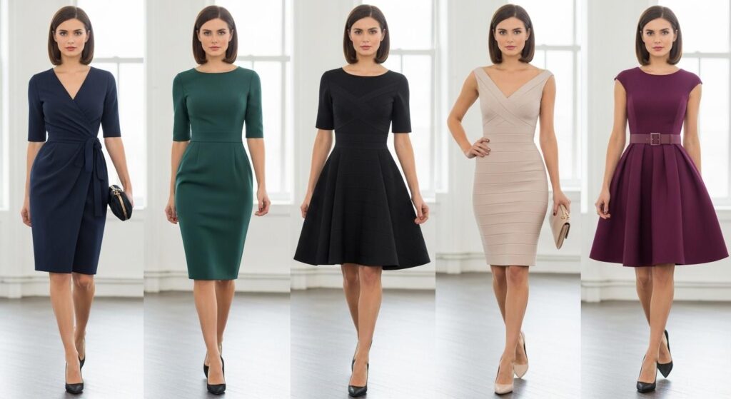 Sukienki dla figury klepsydry