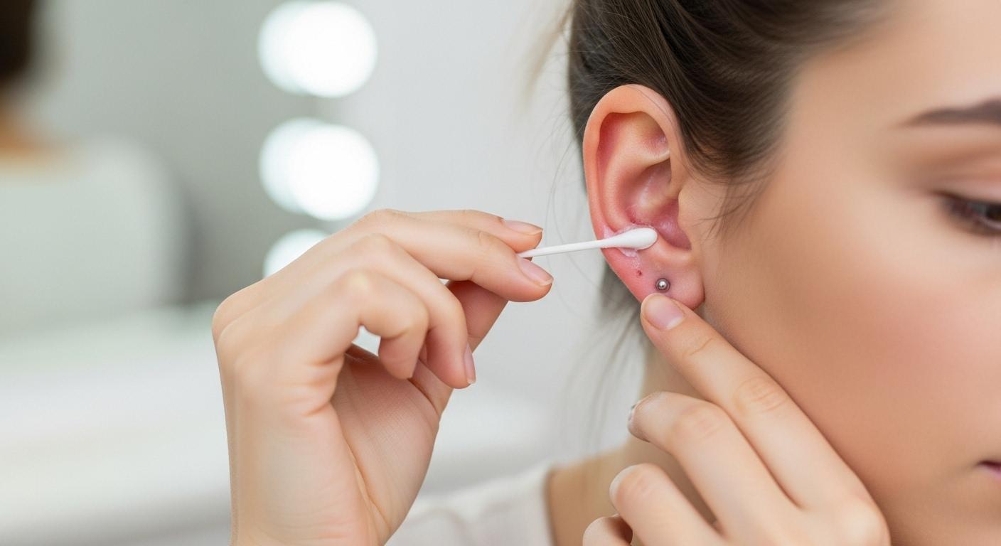 Jak dbać o świeży piercing? Etapy gojenia i czego unikać