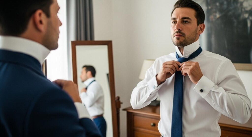 Jak dobrać węzeł krawata do kołnierzyka koszuli?