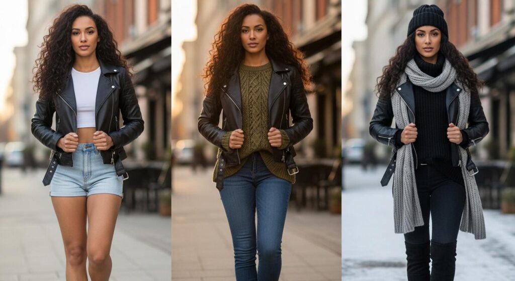 Ramoneska latem, jesienią i zimą – jak nosić ją przez cały rok?