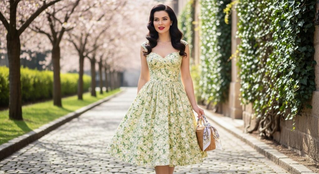 Rozkloszowana sukienka