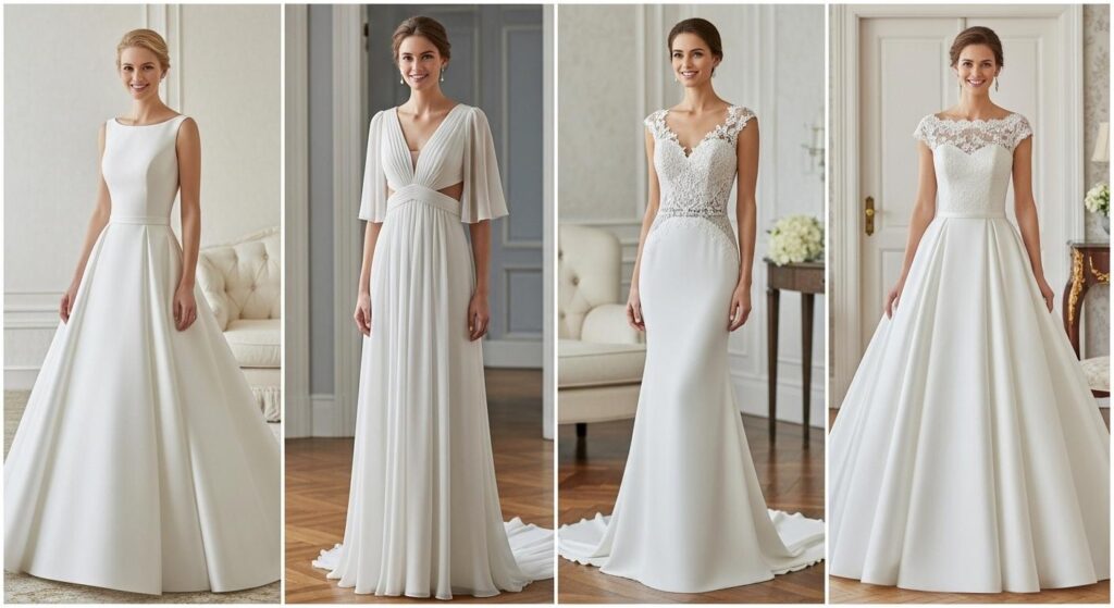 Jak dobrać suknię ślubną do sylwetki? Typy figur i polecane fasony