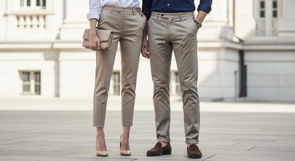 Jakie buty do beżowych spodni? Przegląd kolorystyczny