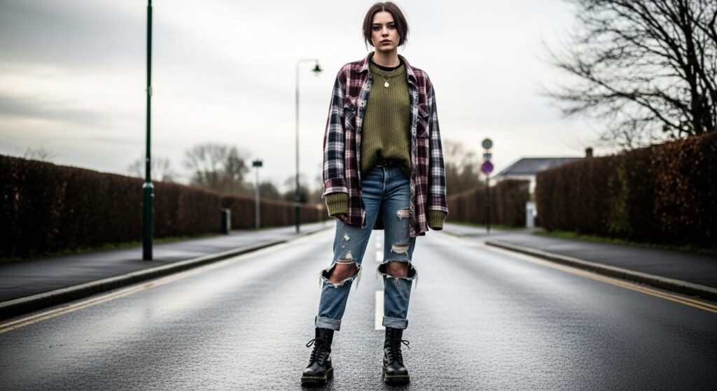 Styl grunge – buntowniczo i niedbale