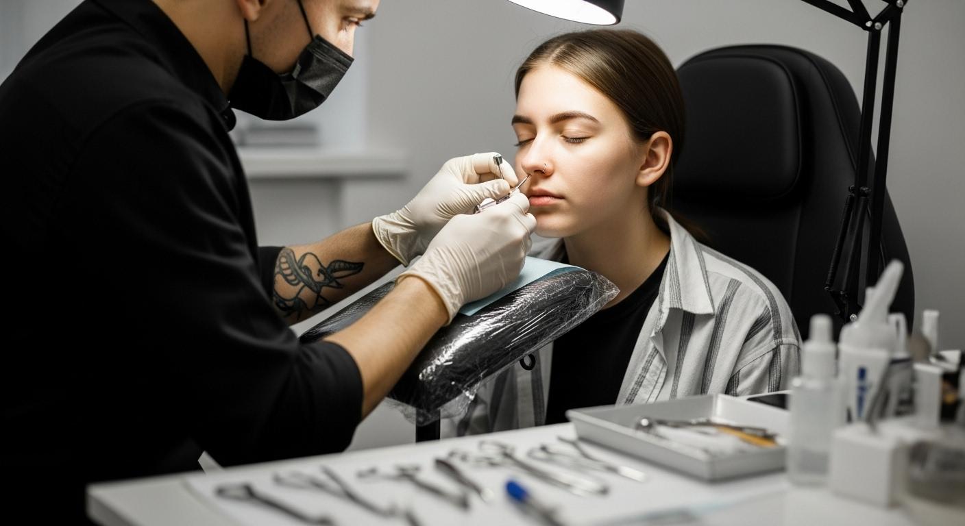 Czy piercing boli? Skala bólu dla różnych miejsc