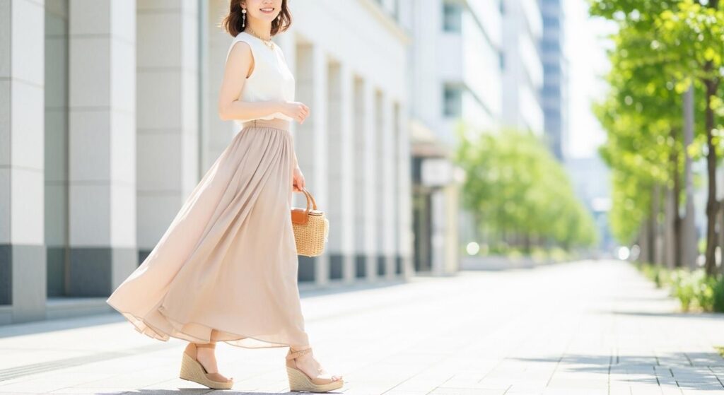 Jakie buty do spódnicy maxi? Wygoda i styl w jednym