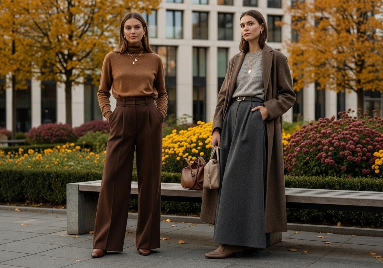 Spodnie i spódnice na jesień 2025 – długości, kroje i fasony warte uwagi