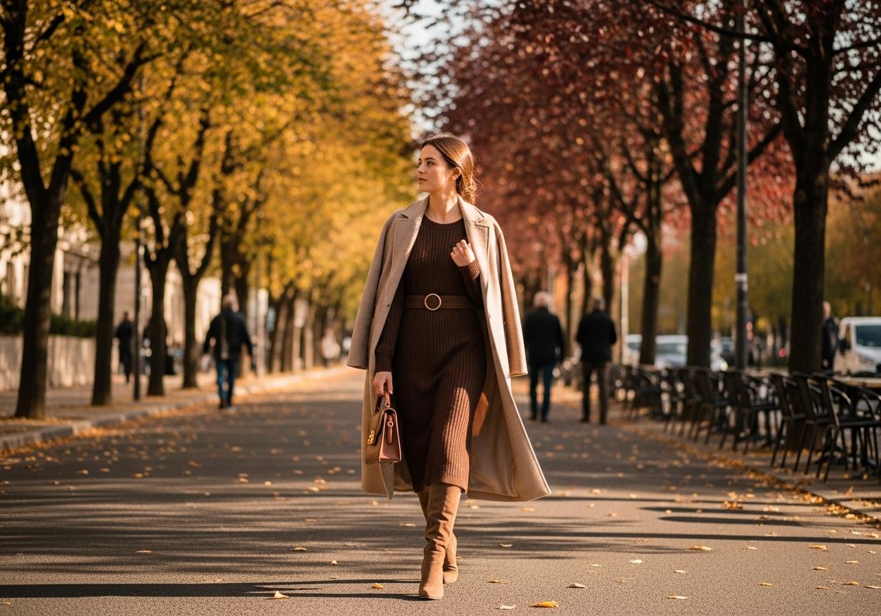 Jesienne sukienki – jakie fasony będą hitami sezonu i jak je stylizować?