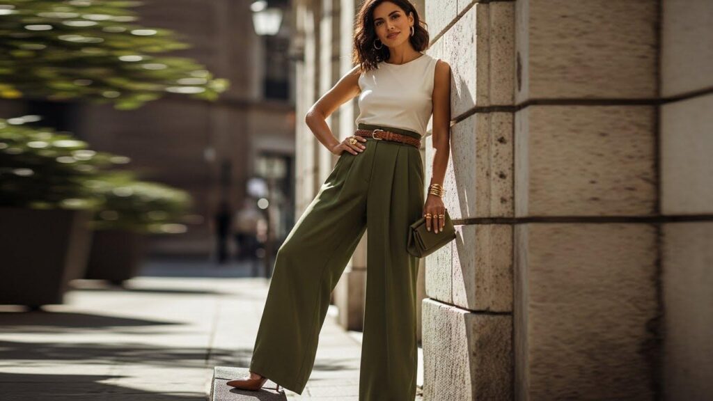 Jakie buty do szerokich spodni?