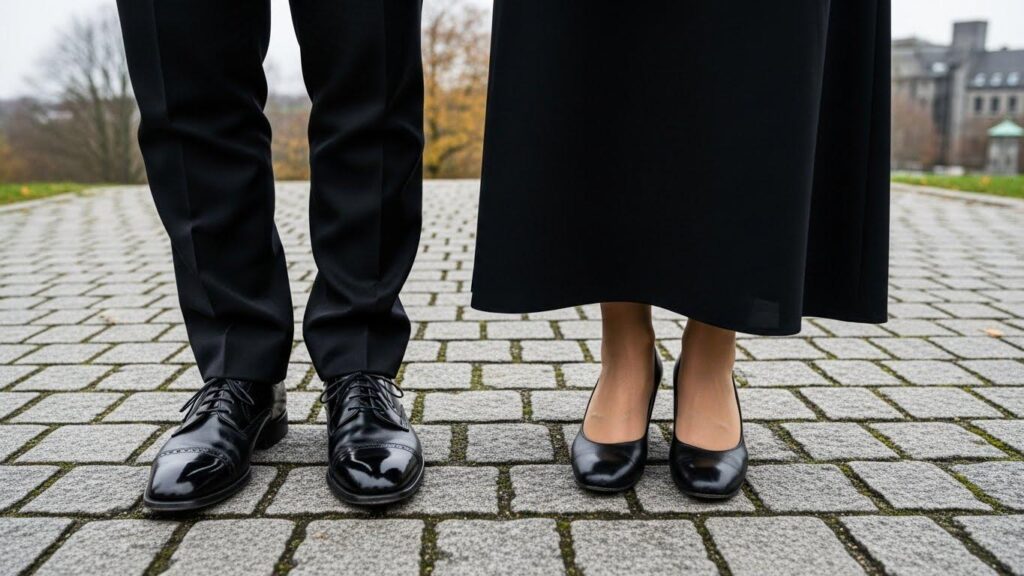 Jakie buty na pogrzeb?