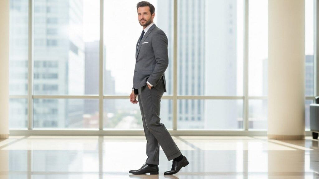 Jakie buty do szarego garnituru?